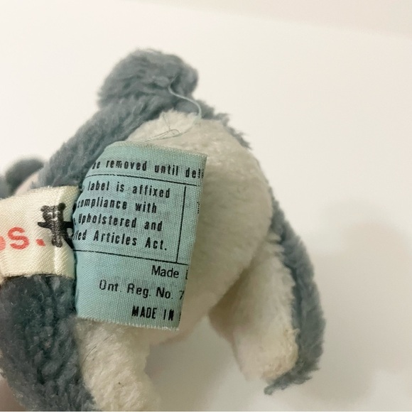 Vintage Ganz Bros Bunny Rabbit Plush 7” Tall - Picture 14 of 16